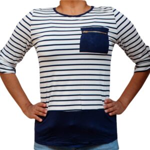 Blusa Eliel Azul Marino