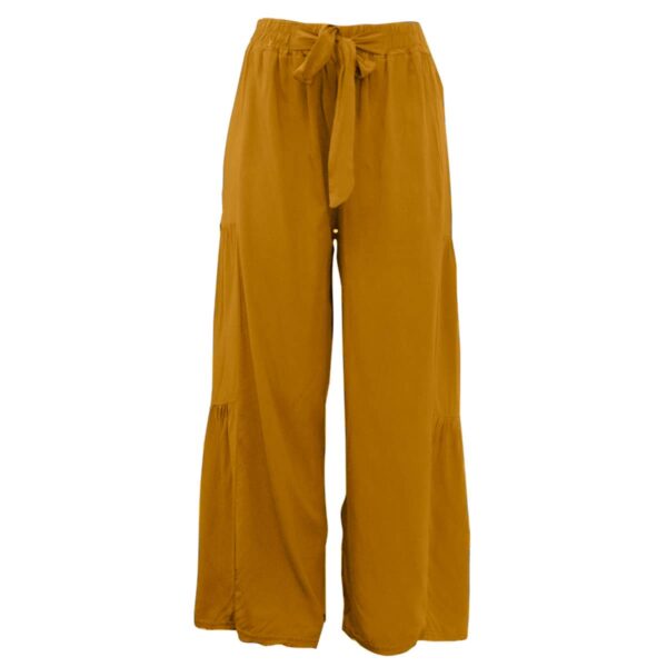 Pantalon Jera Casual Mostaza
