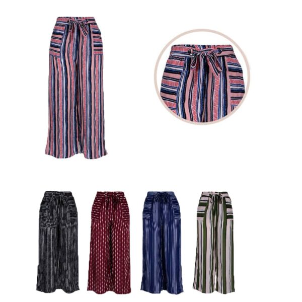 Pantalon Jera Casua Rayas