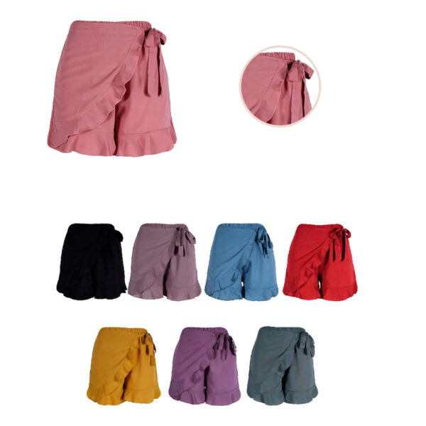 Faldas Short Unitalla Strech Ajustable 2 En 1