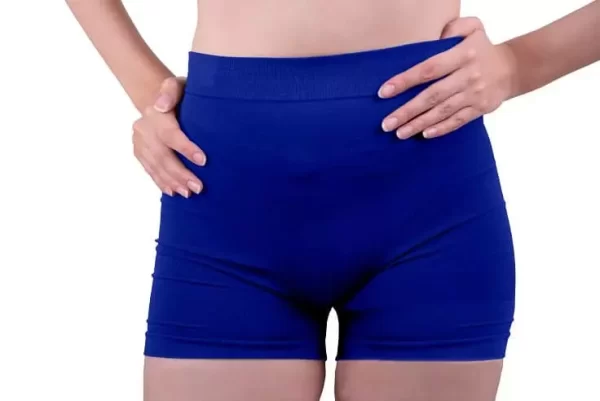 Short Licra Pretina Normal Azul Rey